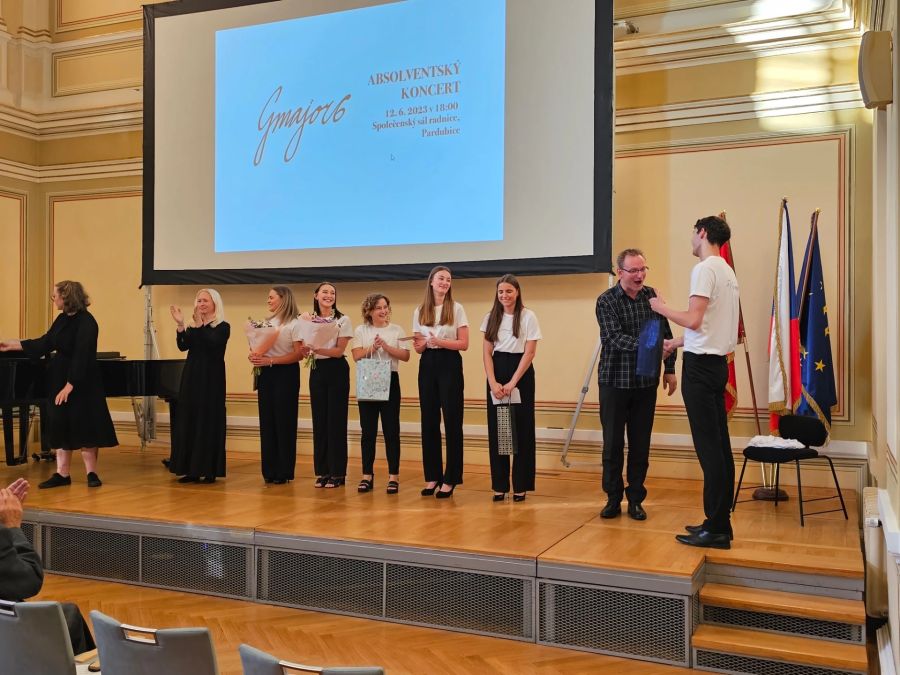 12. 6. 2023 Absolvenstký koncert ZUŠ Havlíčkova, sál Magistrátu